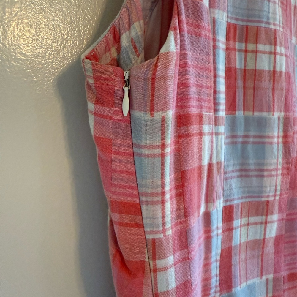 Vineyard Vines Pink and White Sleeveless Sundress - Picture 5 of 7